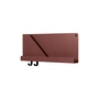 Muuto - Sammenfoldede hylder 51 x 22 cm, dyb rød