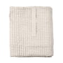 The Organic Company - Big Waffle badehåndklæde & tæppe, 100 x 150 cm, sten