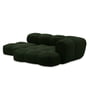 OUT Objekte unserer Tage - Sander 06 højre 3-personers sofa, mosgrøn (Hug Me 062 fra Chivasso)