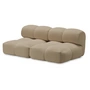 OUT Objekte unserer Tage - Sander 02 2. 5-personers sofa, sand (Hug Me 071 fra Chivasso)