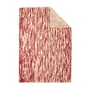 nanimarquina - Doblecara 3 uldtæppe, vendbart, 170 x 240 cm, beige/rød