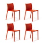Magis - Air Ch air udendørs stol, orange (sæt med 4)