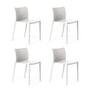 Magis - Air Ch air udendørs stol, hvid (sæt med 4)