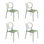 Driade - Sissi Chair Outdoor, matgrøn (sæt med 4)