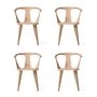 & Tradition - In Between Chair SK1, egeolieret (sæt med 4)