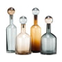 Pols Potten - Bubbles & Bottles karaffel, flerfarvet neutral (sæt med 4)