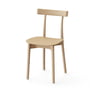 NINE - Skinny Wooden Chair, naturlig eg