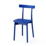 NINE - Skinny Wooden Chair, blå (RAL 5002)