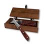 Gense - Old Farmer Steak Knife XL, træ/stål (sæt med 4)