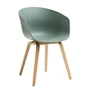 HAY - About A Chair AAC 22, lakeret eg / efterårsgrøn 2. (plastiksvævefly)