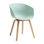 HAY - About A Chair AAC 22, lakeret eg / støvet mint 2. (plastiksvævefly)
