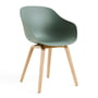 Hay - About a Chair AAC 222, lakeret eg / efterårsgrøn 2. 0