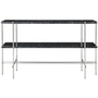 Gubi - TS konsolbord med bakke, poleret / sort marmor