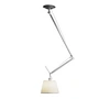 Artemide - Tolomeo Decentrata Suspensione pendel, aluminium / pergament skærm Ø 36 cm