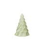 Broste Copenhagen - Pinus juletræslys, Ø 10 cm, lys støvet grøn
