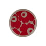 Marimekko - Oiva Unikko tallerken, Ø 13,5 cm, terra / rød