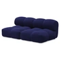 OUT Objekte unserer Tage - Sander 02 2. 5-personers sofa, midnatsblå (Xtreme YS024)