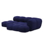 OUT Objekte unserer Tage - Sander 06 højre 3-personers sofa, midnatsblå (Xtreme YS024)