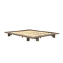 Karup Design - Japan seng 160 x 200 cm, fyrre johannesbrød brun