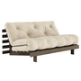 Karup Design - Roots sovesofa, 160 x 200 cm, fyrre johannesbrød brun/beige (747)