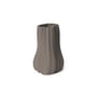 ferm Living - Moire Vase, H 20 cm, antracit