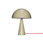 Hübsch Interior - Mush bordlampe, mini, sand/rød