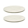 Serax - Zuma tallerkener fra Kelly Wearstler, Ø 28 cm, salt/hvid (sæt med 2)