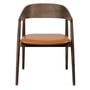 Andersen Furniture - AC2 stol, røget og olieret eg/cognac læder