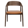 Andersen Furniture - AC2 stol, røget og olieret eg / cognac læder