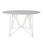Acapulco Design - The Ring Table, H 74 x Ø 120 cm, HPL hvid/hvid