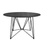 Acapulco Design - The Ring Table, H 74 x Ø 120 cm, HPL sort / sort