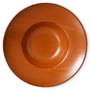 HKliving - Chef Ceramics Pasta tallerken, Ø 28 cm, burned orange