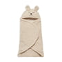 Jollein - Bunny swaddling tæppe, 100 x 105 cm, nougat