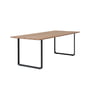 Muuto - 70/70 havebord, 225 x 90 cm, sapelli / antracit sort RAL 7021