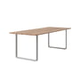 Muuto - 70/70 havebord, 225 x 90 cm, sapelli / grå RAL 7044