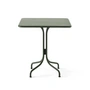& Tradition - Thorvald SC97 udendørs bistrobord, 70 x 70 cm, bronzegrøn