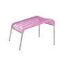 Fiam - Mya Spaghetti fodskammel, aluminium / pink