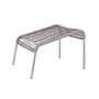 Fiam - Mya Spaghetti fodskammel, aluminium/taupe