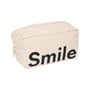 Design Letters - Cavita Travel, 21 x 10 x 12 cm, Smil / naturlig / sort