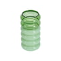 Design Letters - Bubble - 2 i 1 vase & lysestage, H 13,5 cm, grøn/mælkegrøn