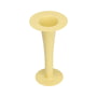 Design Letters - Trumpet - 2 i 1 vase & lysestage, H 24 cm, gul
