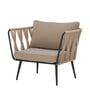 Bloomingville - Pavone Outdoor loungestol, brun/beige