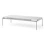 & Tradition - Sett Coffee Table LN12, Bianco Carrara / mørk krom