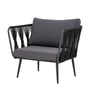 Bloomingville - Pavone Outdoor loungestol, sort