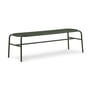 Normann Copenhagen - Vig Outdoor Bench, mørkegrøn