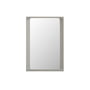 Muuto - Arced spejl, 80 x 55 cm, lysegrå