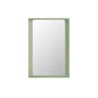 Muuto - Arced spejl, 80 x 55 cm, lysegrøn