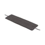Muuto - Sædehynde til Linear Steel, L 110 cm, mørkegrå