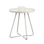 Cane-line - On-the-move sidebord Outdoor, Ø 44 x H 54 cm, sand