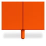 String - Relief forbindelsesben, orange (sæt med 2)